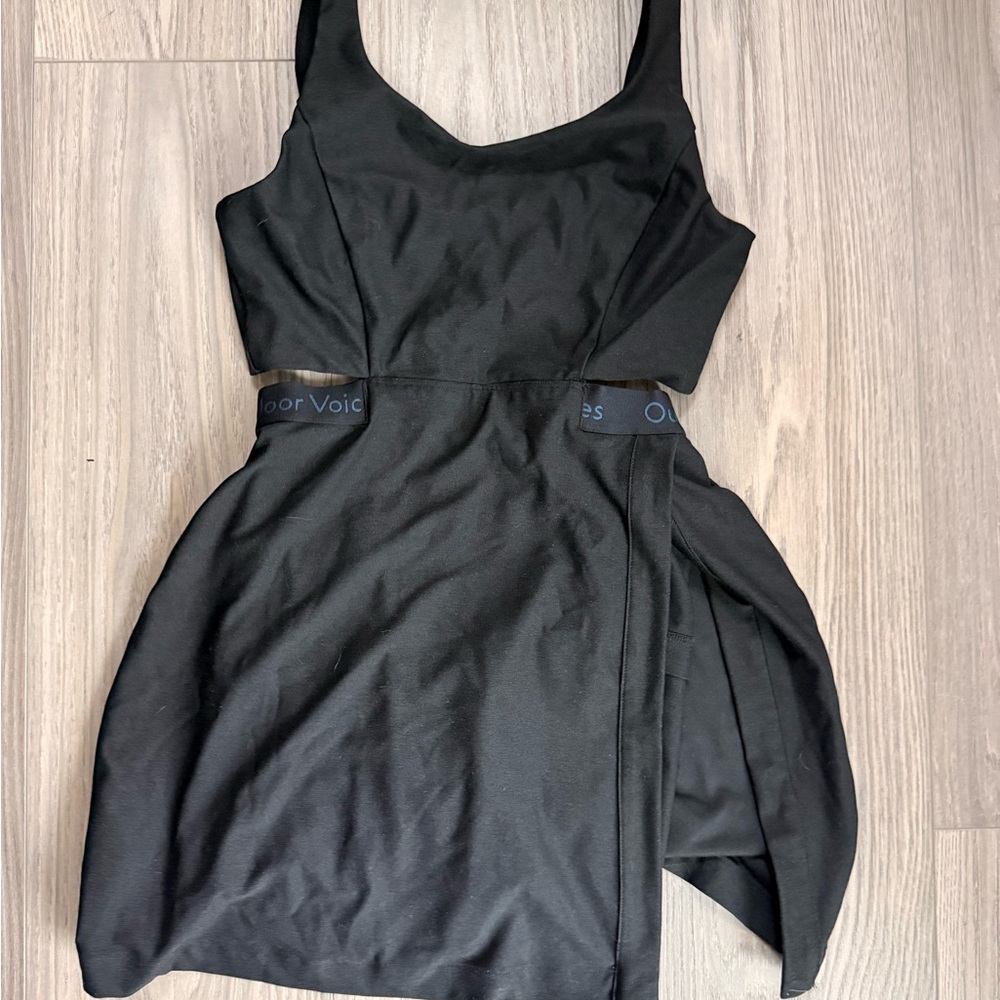 Black outdoor voices exercise Dress